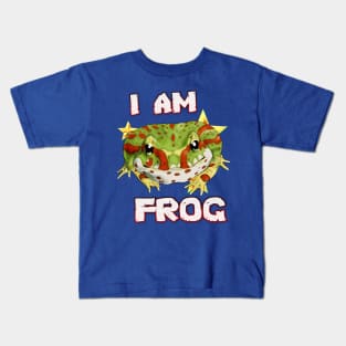 I am frog (Ceratoprhys vers.) Kids T-Shirt